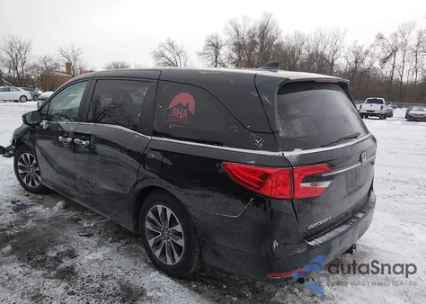 2022 Honda Odyssey Ex-L z USA, uszkodzony, nr VIN 5FNRL6H76NB050736